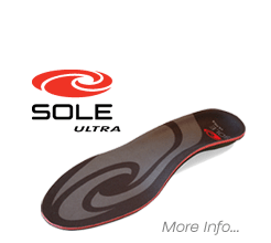 SOLE ULTRA FIT FOOTBEDS.